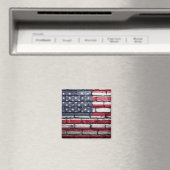 Cooles USA-Flag-Design Magnet (In Situ (Geschirrspüler))