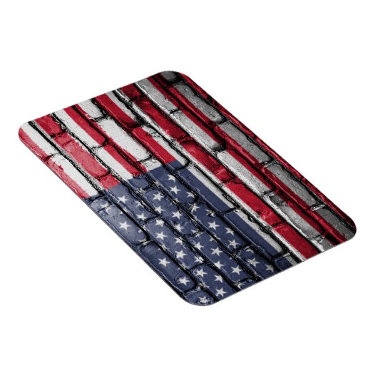 Cooles USA-Flag-Design Magnet (Rechte Seite)