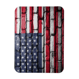 Cooles USA-Flag-Design Magnet