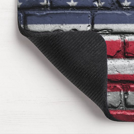 Cooles USA-Flag-Design Mousepad (Ecke)