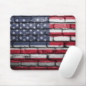 Cooles USA-Flag-Design Mousepad (Mit Mouse)