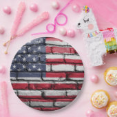 Cooles USA-Flag-Design Pappteller (Party)