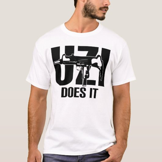 Cooles UZI TUT ES T - Shirt (Vorderseite)