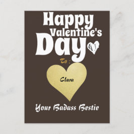 cooles Valentine, Sweet for Friends Postkarte