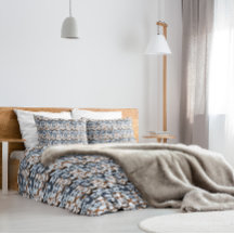 Cooles Vater-Lebensmuster in Grau und Braun