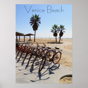Cooles Venedig-Strand-Plakat! Poster