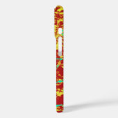 Cooles verschlissenes Wandmuster Case-Mate iPhone Hülle (Rückseite / Links)