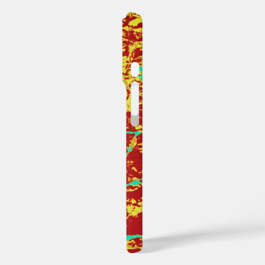 Cooles verschlissenes Wandmuster Case-Mate iPhone Hülle (Rückseite / Links)