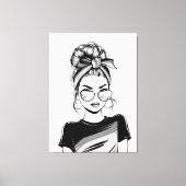 Cooles Vertrauen Leinwanddruck (Vorderseite)