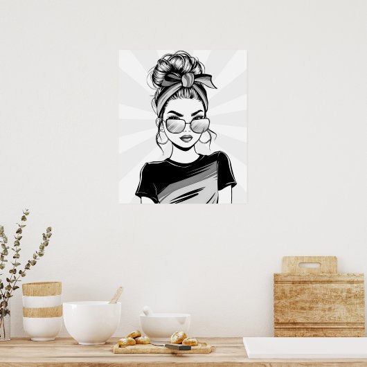 Cooles Vertrauen Poster (Küche)