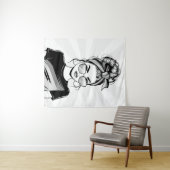 Cooles Vertrauen Wandteppich (Beispiel (Horizontal))