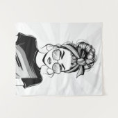 Cooles Vertrauen Wandteppich (Vorderseite (Horizontal))