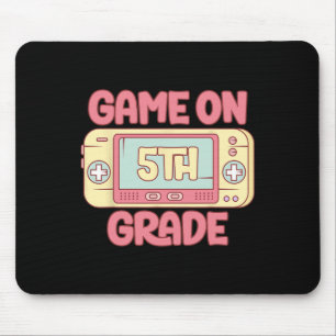 Cooles Videospiel der 5. Klasse zurück zu den Schu Mousepad