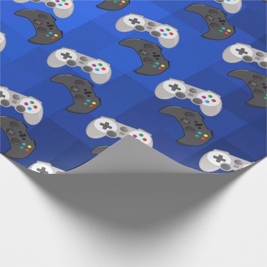Cooles Videospiel Geschenkpapier (Ecke)