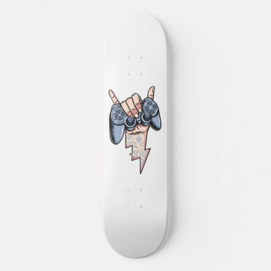 Cooles Videospiel Skateboard (Vorderseite)