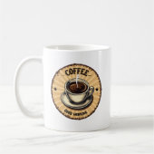 cooles vintage-coffee-schild kaffeetasse (Links)
