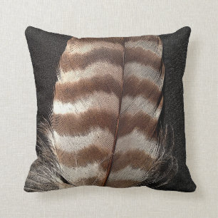 Cooles vintage Federdesign Kissen