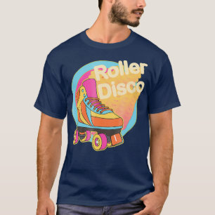 Cooles Vintage-Roller-Disco-T-Shirt Retro 70er und T-Shirt