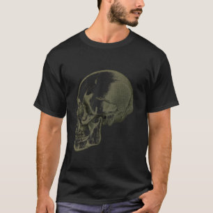 Cooles Vintages anatomisches Skelett T-Shirt