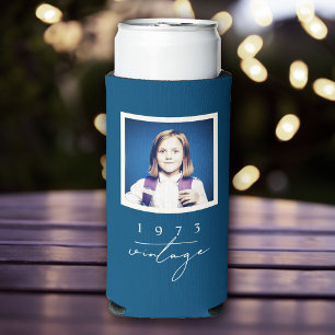 Cooles Vintages Birthday Party Script-Foto Selters Dosenkühler