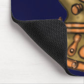 Cooles Vintages mousepad grafische Kunst des (Ecke)