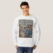 Cooles Vintages Superheld-Comic T-Shirt (Vorne ganz)