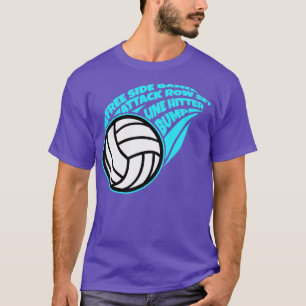 Cooles Volleyball-Geschenk Print Volleyball-Team P T-Shirt
