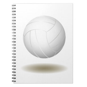 Cooles Volleyball-Notebook Notizblock