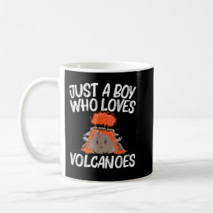 Cooles Vulkangeschenk für Jungen Kinder Lava Magma Kaffeetasse