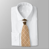 cooles Waffelmuster Krawatte (Gebunden)