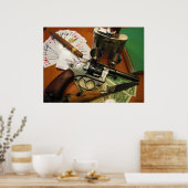 Cooles Waffenposter Poster (Küche)