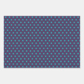 Cooles Waldpolster Botanisches Muster Geschenkpapier Set (Vorderseite 2)