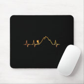 Cooles Wanderdesign für Männer Frauen Wanderliebha Mousepad (Mit Mouse)