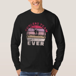 Cooles Wanderteam je Berg Trekking Vintag T-Shirt