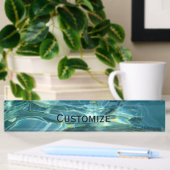 Cooles Wasser Namensplakette