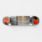 ~Cooles Wasser~ SKATE DECK, KÜMMERN SIE ES! Skateboard (Horizontal)