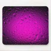 Cooles Wasser tropft mit rosa Mausunterlage Mousepad (Vorne)