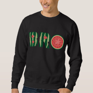 Cooles Watermelon Bro Funny Retro Urlaub Sommer Sweatshirt