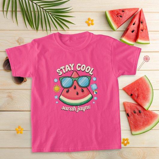 Cooles Watermelon Summer Vibes T - Shirt bleibe