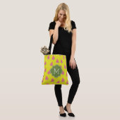 Cooles Watermelons-Mustermonogramm Tasche (Am Model)
