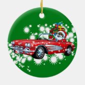 Cooles Weihnachten! Keramik Ornament (Hinten)