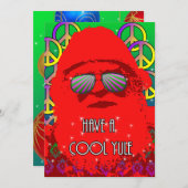 Cooles Weihnachten Santa (Vorne/Hinten)