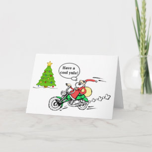 Cooles Weihnachten Santa Motora Personalisiert Wei