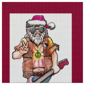 Cooles Weihnachten! Stoff (Nahaufnahme)