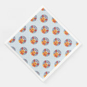 Cooles Weihnachtsbuch Napkin Serviette (Ecke)