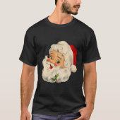 Cooles Weihnachtsfest Weihnachten Weihnachtsmann T-Shirt (Vorderseite)