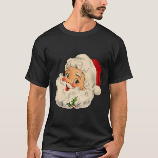 Cooles Weihnachtsfest Weihnachten Weihnachtsmann T-Shirt (Vorderseite)
