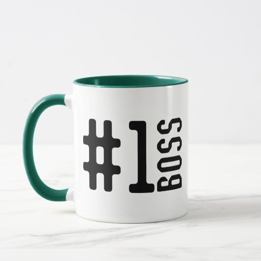 Cooles Weihnachtsgeschenk für Boss Tasse (Links)