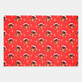 Cooles Weihnachtsgeschenk für den Weihnachtsmann Geschenkpapier Set (Vorderseite 2)