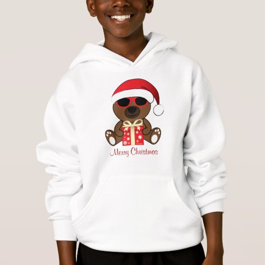 Cooles Weihnachtsgeschenk für den Weihnachtsmann Hoodie (Vorderseite)